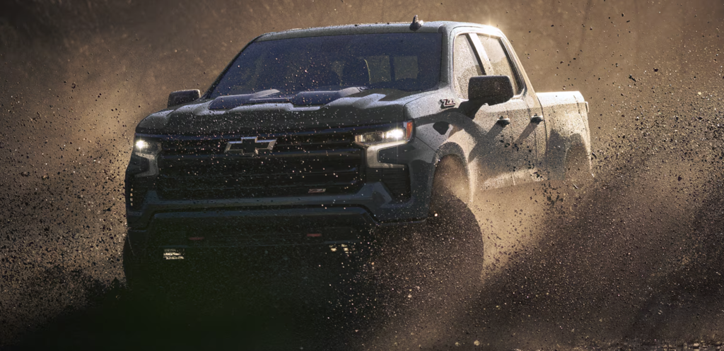 2026 Chevy Silverado 1500 offroading
