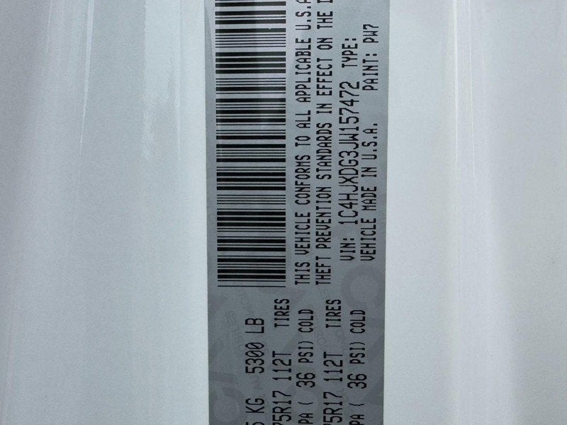 2018 Jeep Wrangler Unlimited Sport