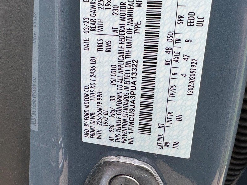 2023 Ford Escape Platinum