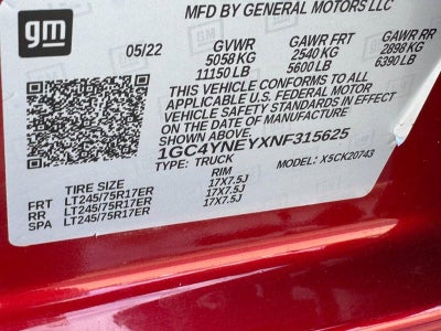 2022 Chevrolet Silverado 2500 HD LT