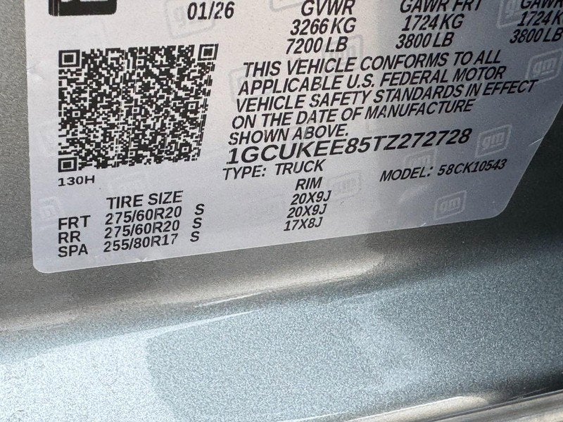 2026 Chevrolet Silverado 1500 RST