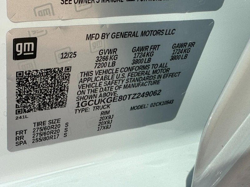 2026 Chevrolet Silverado 1500 LTZ