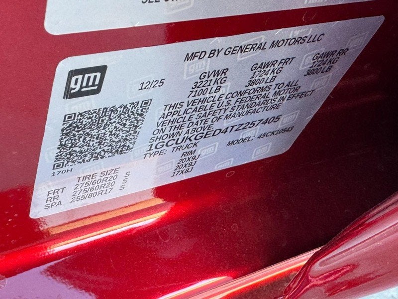 2026 Chevrolet Silverado 1500 LTZ