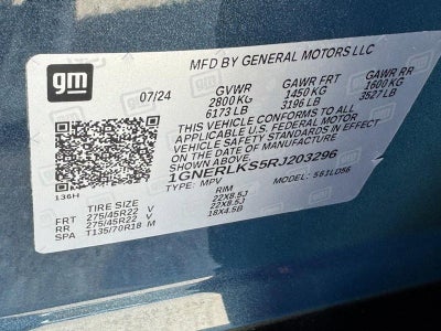 2024 Chevrolet Traverse RS