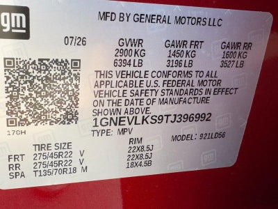 2026 Chevrolet Traverse RS