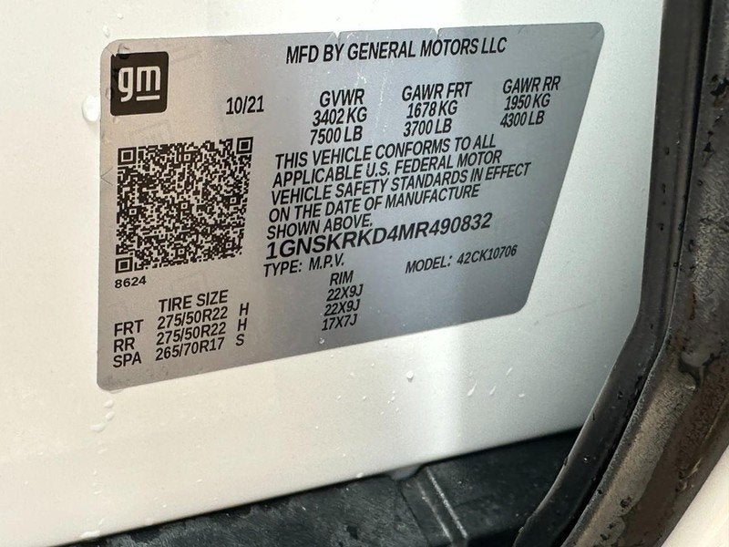 2021 Chevrolet Tahoe RST