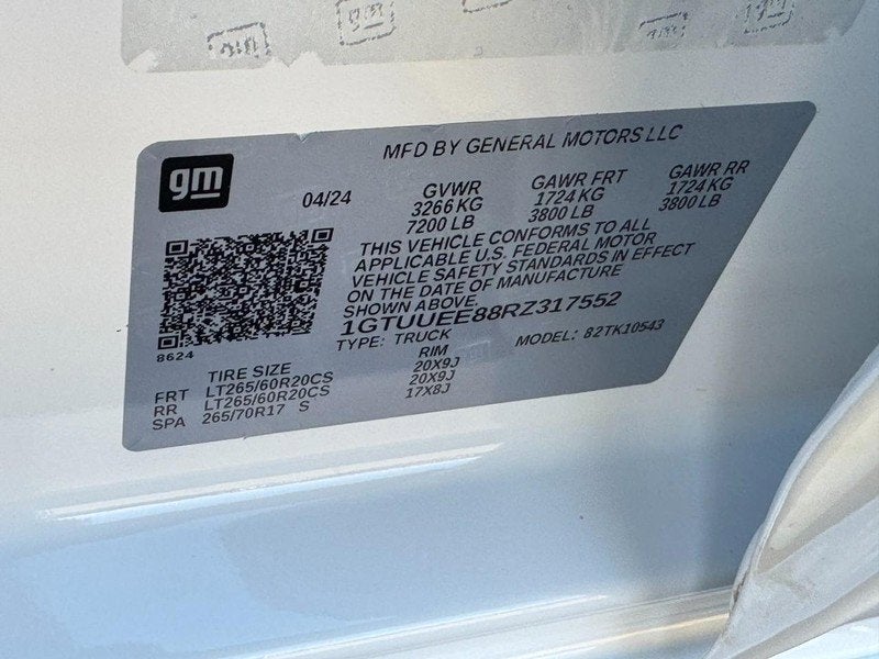 2024 GMC Sierra 1500 AT4