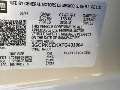 2026 Chevrolet Silverado 1500 Custom Trail Boss