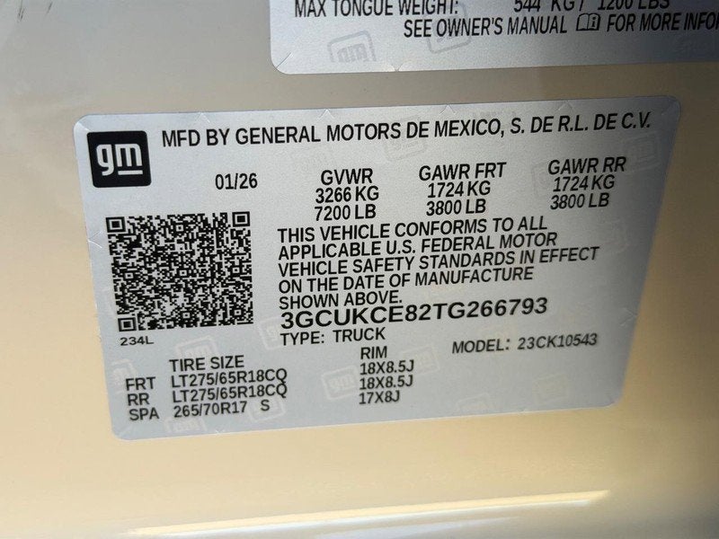 2026 Chevrolet Silverado 1500 Custom Trail Boss