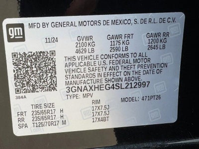 2025 Chevrolet Equinox LT