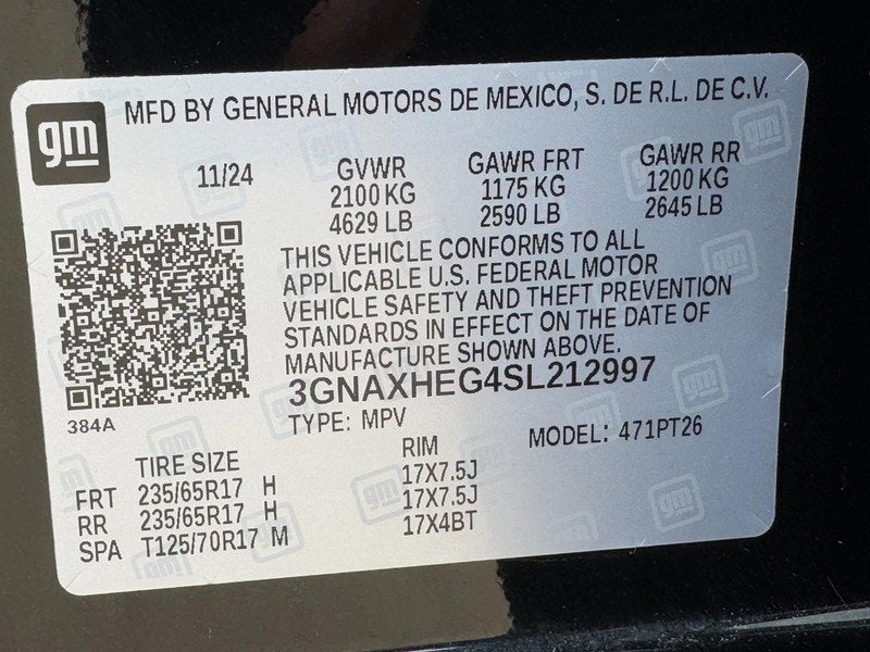 2025 Chevrolet Equinox LT