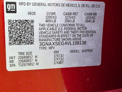 2027 Chevrolet Equinox ACTIV