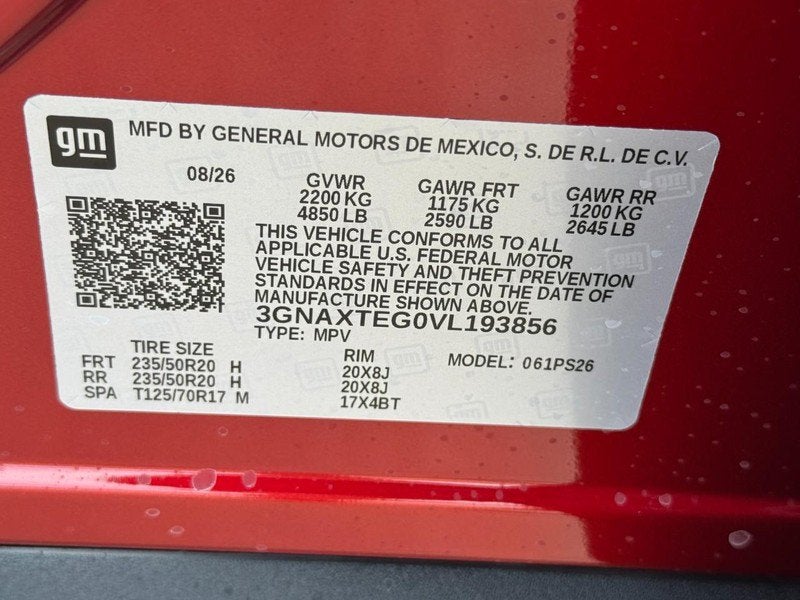 2027 Chevrolet Equinox RS