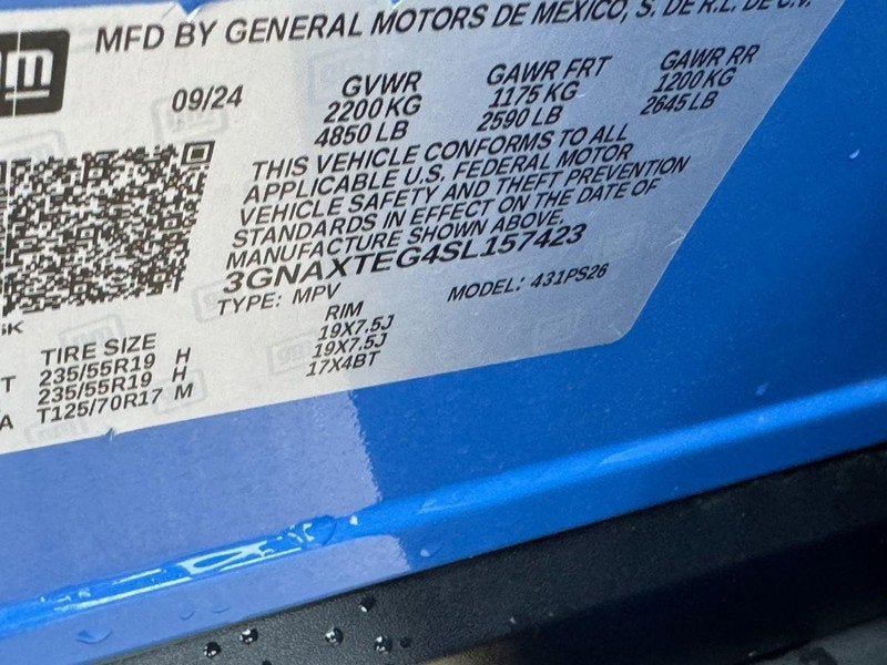 2025 Chevrolet Equinox RS