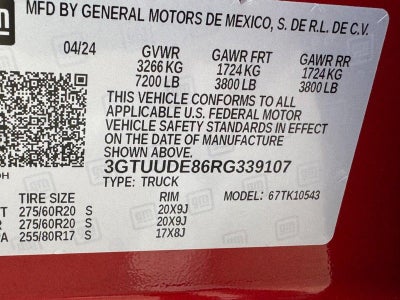 2024 GMC Sierra 1500 SLT