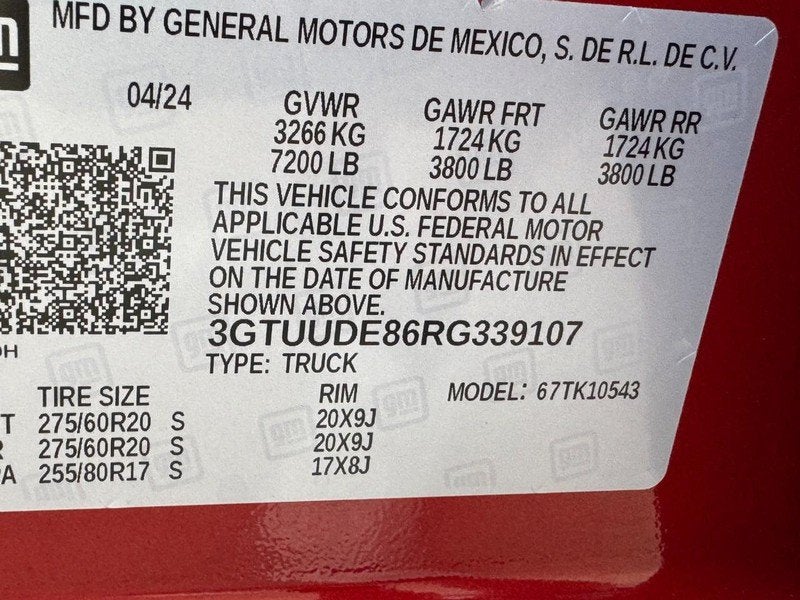 2024 GMC Sierra 1500 SLT