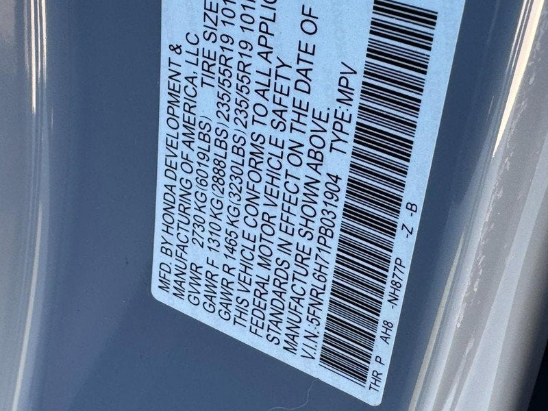 2023 Honda Odyssey Sport