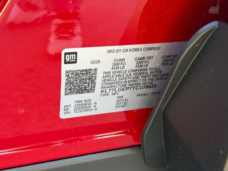 2026 Chevrolet Trax 1RS