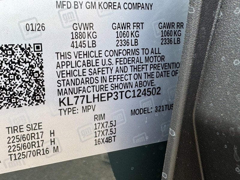 2026 Chevrolet Trax LT