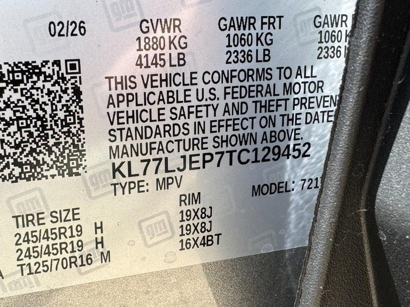2026 Chevrolet Trax 2RS