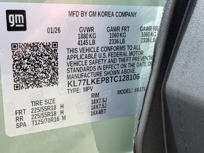 2026 Chevrolet Trax ACTIV