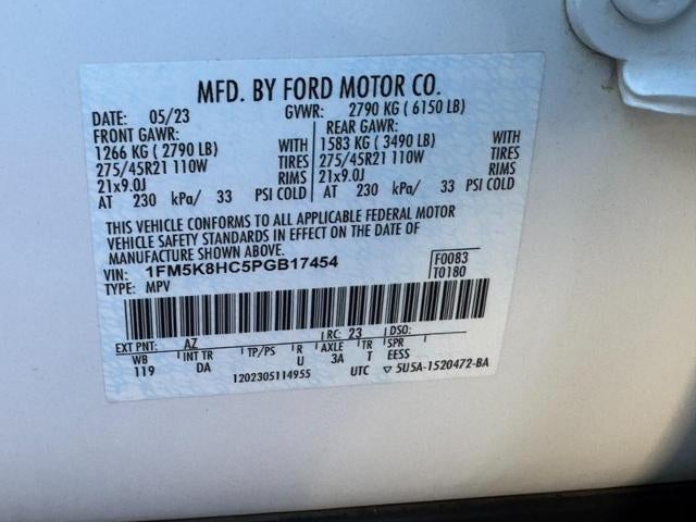 2023 Ford Explorer Platinum 4WD