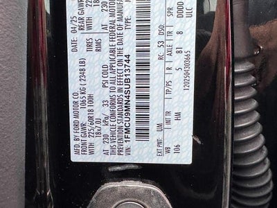 2025 Ford Escape ST-Line AWD