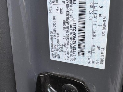 2018 Ford F-150 LARIAT 4WD SuperCrew 5.Box