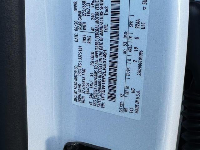 2020 Ford F-150 XLT 4WD SuperCrew 5.Box