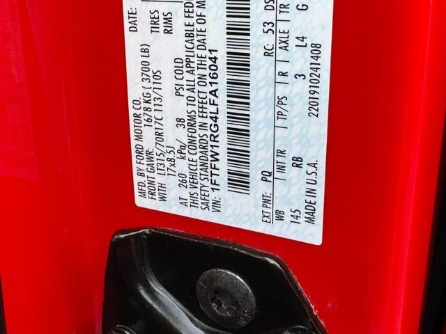 2020 Ford F-150 Raptor 4WD SuperCrew 5.Box