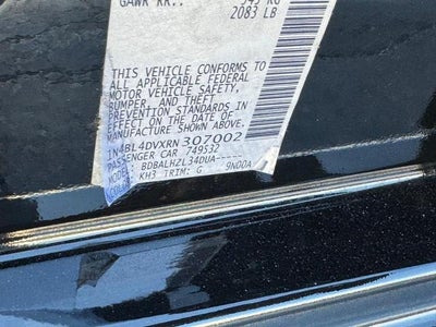 2024 Nissan Altima 2.5 SV Sedan