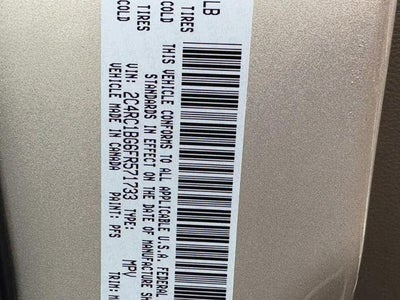 2015 Chrysler Town & Country 4dr Wgn Touring