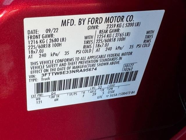 2022 Ford Maverick LARIAT FWD SuperCrew