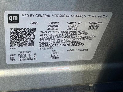 2023 Chevrolet Equinox AWD 4dr LT w/2FL