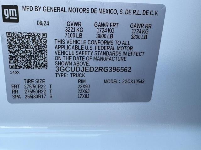 2024 Chevrolet Silverado 1500 4WD Crew Cab High Country