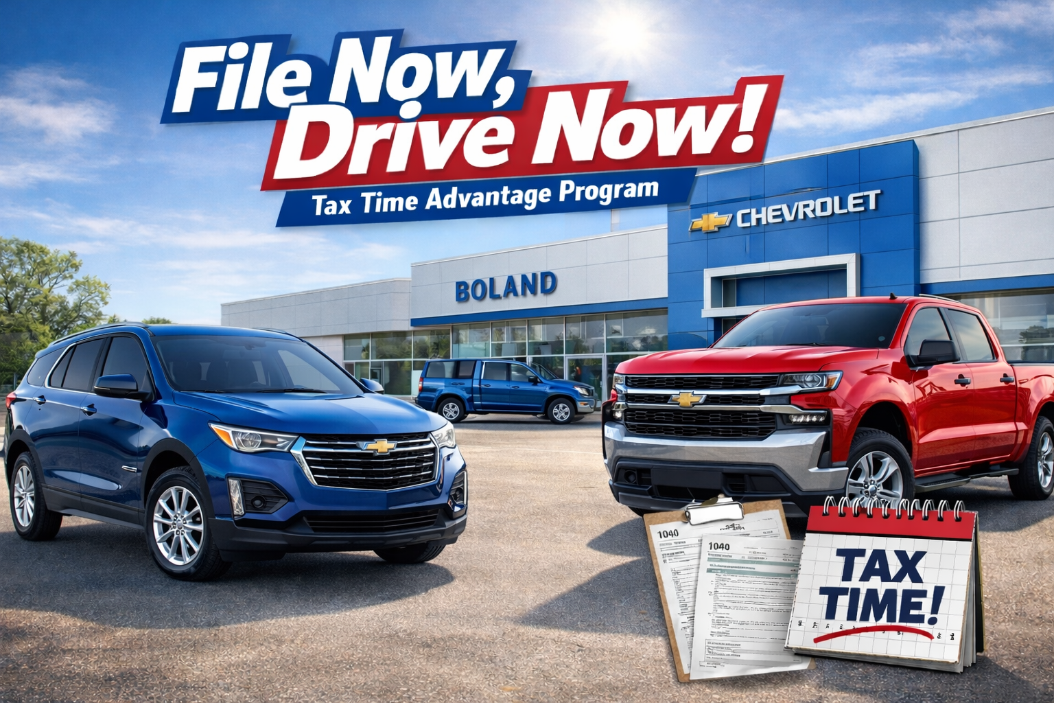 Boland Chevrolet Tax Time